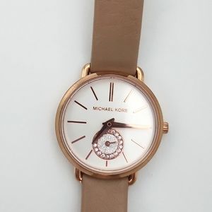 Michael Kors rose gold watch